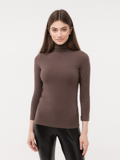 Водолазка коричневая